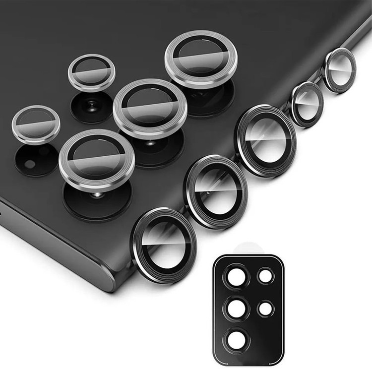 محافظ لنز دوربین مدل CAMERA مناسب برای گوشی موبایل سامسونگ Galaxy S23 ultra