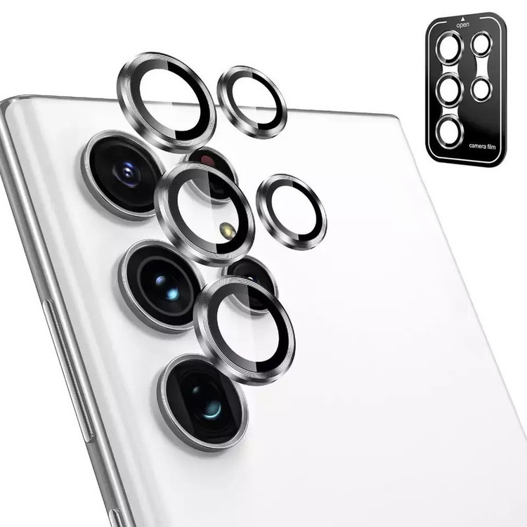 محافظ لنز دوربین مدل CAMERA مناسب برای گوشی موبایل سامسونگ Galaxy S23 ultra