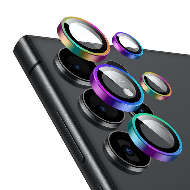 محافظ لنز دوربین بادیگارد مدل رینگی مناسب برای گوشی موبایل سامسونگ Galaxy S25 Ultra