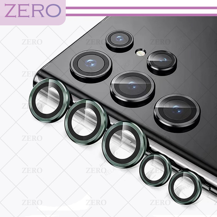 محافظ لنز دوربین زیرو مدل Ring-Metal-ZR مناسب برای گوشی موبایل سامسونگ Galaxy S24 Ultra