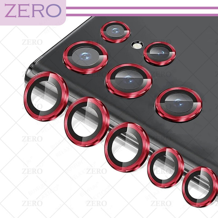 محافظ لنز دوربین زیرو مدل Ring-Metal-ZR مناسب برای گوشی موبایل سامسونگ Galaxy S24 Ultra