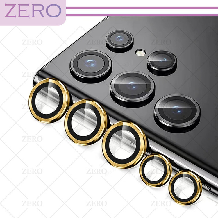 محافظ لنز دوربین زیرو مدل Ring-Metal-ZR مناسب برای گوشی موبایل سامسونگ Galaxy S24 Ultra