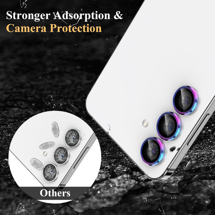 محافظ لنز دوربین مدل Metal مناسب برای گوشی موبایل سامسونگ Galaxy S24 FE