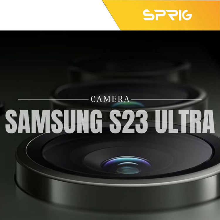 محافظ لنز دوربین رینگی اسپریگ مدل LRSP مناسب برای گوشی موبایل سامسونگ Galaxy S23 Ultra