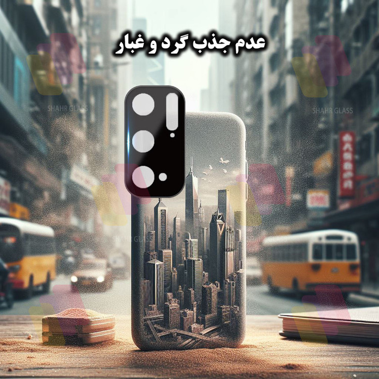 محافظ لنز دوربین شهر گلس مدل LENSFSH مناسب برای گوشی موبایل شیائومی Poco M3 Pro 4G / Poco M3 Pro 5G / Redmi Note 11 SE