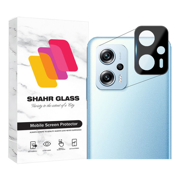 محافظ لنز دوربین شهر گلس مدل LFUD20 مناسب برای گوشی موبایل شیائومی Poco X4 GT / Redmi Note 11T Pro / Redmi Note 11T Pro Plus / Redmi K50i