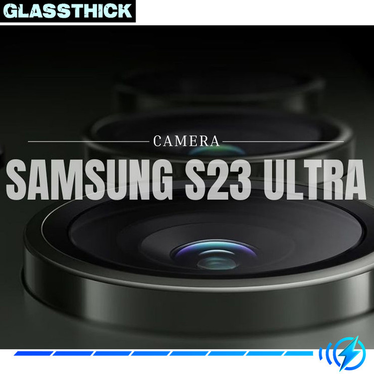 محافظ لنز دوربین گلستیک مدل Ring Metal مناسب برای گوشی موبایل سامسونگ Galaxy S23 Ultra