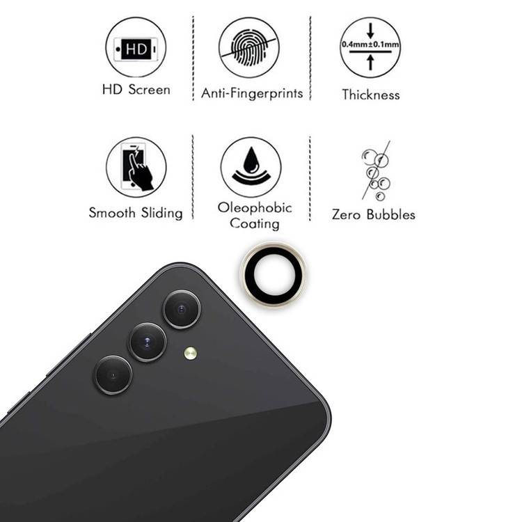 محافظ لنز دوربین اپیکوی مدل HD-ColorLenz مناسب برای گوشی موبایل سامسونگ Galaxy A54 5G