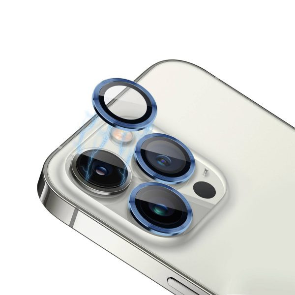 محافظ لنز دوربین کمرا فیلم مدل رینگی کد 02 مناسب برای گوشی موبایل اپل iPhone 13 Pro
