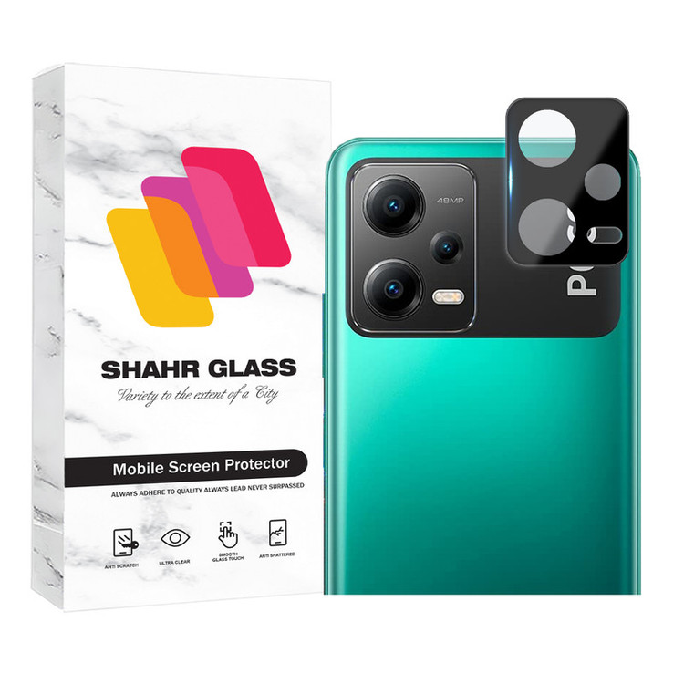 محافظ لنز دوربین شهر گلس مدل LFUD20 مناسب برای گوشی موبایل شیائومی Redmi Note 12 5G / Poco X5