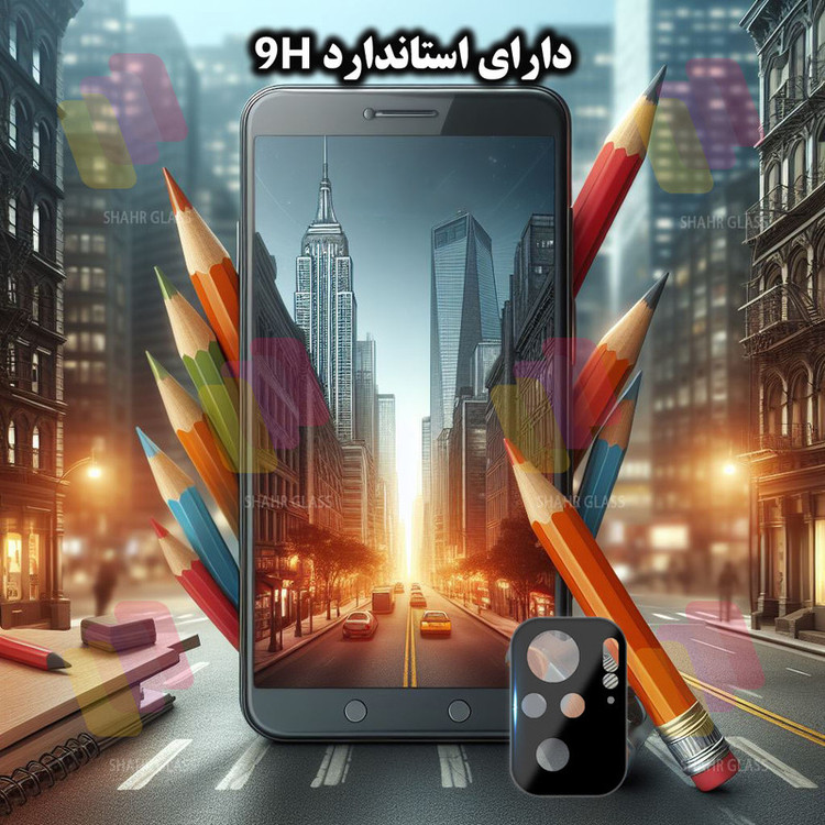 محافظ لنز دوربین شهر گلس مدل LENSFSH مناسب برای گوشی موبایل شیائومی Redmi Note 10 4G / Redmi Note 10S / Redmi Note 11 SE India / Poco M5s