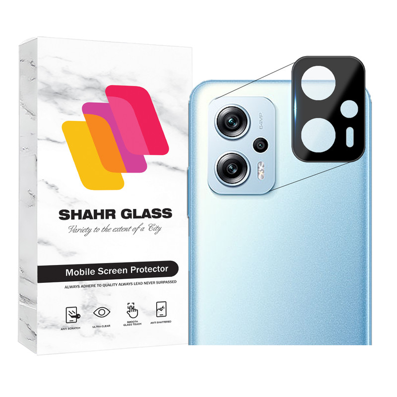 محافظ لنز دوربین شهر گلس مدل LENSFSH مناسب برای گوشی موبایل شیائومی Poco X4 GT / Redmi Note 11T Pro / Redmi Note 11T Pro Plus / Redmi K50i