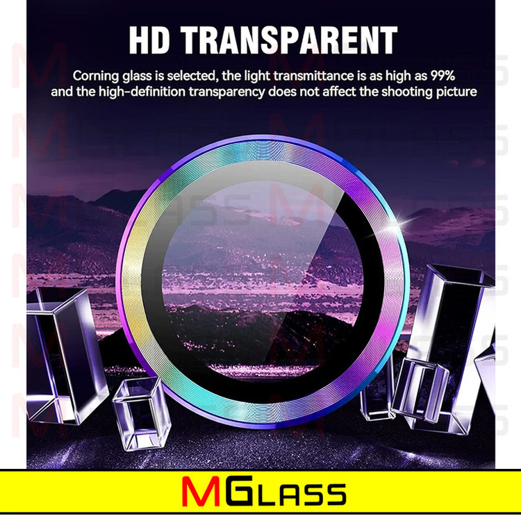 محافظ لنز دوربین امگلس مدل Colorful Ring MG مناسب برای گوشی موبایل سامسونگ Galaxy S23 Ultra