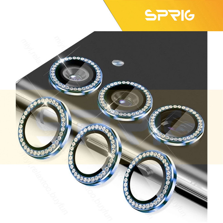 محافظ لنز دوربین رینگی اسپریگ مدل Ring Diamond مناسب برای گوشی موبایل سامسونگ Galaxy A55