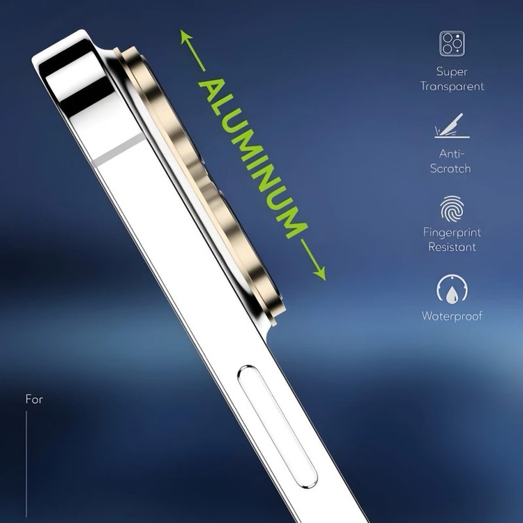 محافظ لنز دوربین لیتو مدل SHINY METAL مناسب برای گوشی موبایل اپل Iphone 13 Pro / 13 Pro Max