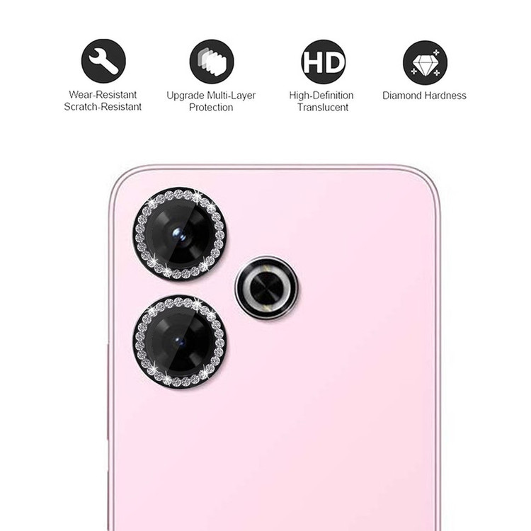محافظ لنز دوربین رینگی زیرو مدل Ring-Diamond-ZR مناسب برای گوشی موبایل شیائومی Redmi 13