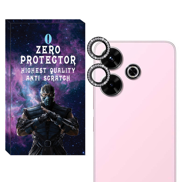 محافظ لنز دوربین رینگی زیرو مدل Ring-Diamond-ZR مناسب برای گوشی موبایل شیائومی Redmi 13