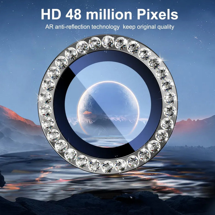 محافظ لنز دوربین رینگی امگلس مدل Diamond Protector مناسب برای گوشی موبایل شیائومی Poco X6 Pro