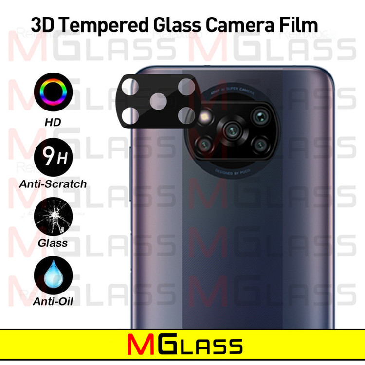 محافظ لنز دوربین امگلس مدل 3D-MG مناسب برای گوشی موبایل شیائومی Poco X3 / X3 Pro / X3 NFC