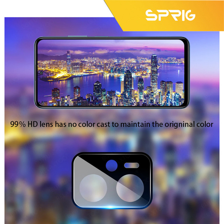 محافظ لنز دوربین اسپریگ مدل 3D-FU مناسب برای گوشی موبایل شیائومی Poco X4 GT به همراه محافظ صفحه نمایش