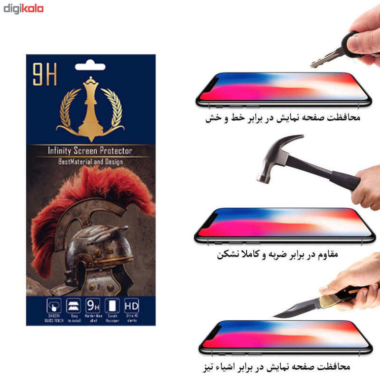 محافظ لنز دوربین اینفینیتی مدل PRO MAX مناسب برای گوشی موبایل شیائومی POCO X3 GT به همراه محافظ صفحه نمایش