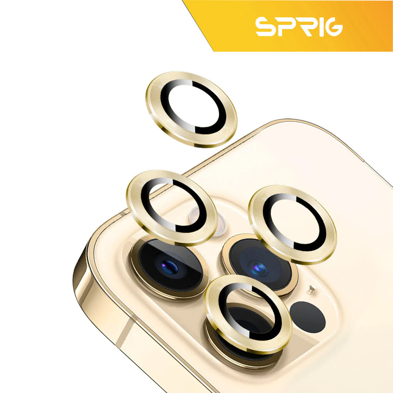 محافظ لنز دوربین رینگی اسپریگ مدل Ring Metal مناسب برای گوشی موبایل اپل Iphone 12 Pro max