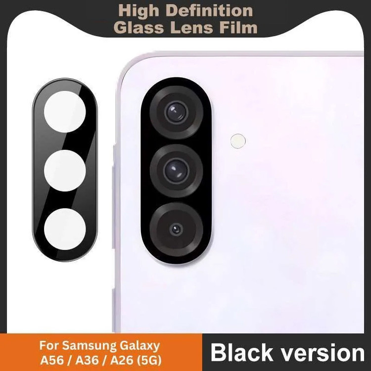 محافظ لنز دوربین بادیگارد مدل Blk مناسب برای گوشی موبایل سامسونگ Galaxy A36
