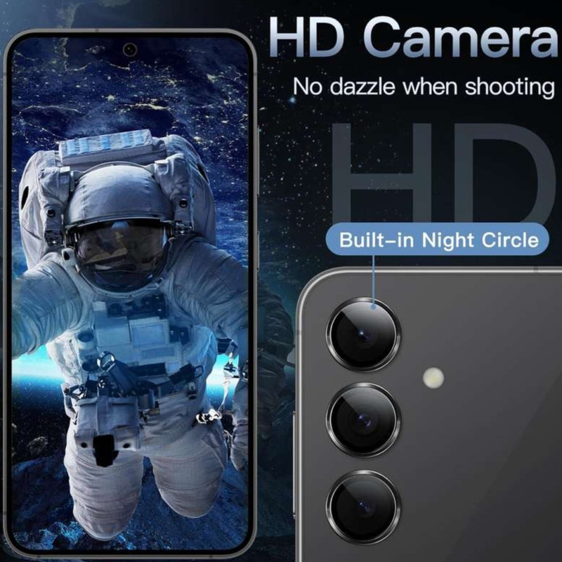 محافط لنز دوربین راینو مدل رینگی فلزی مناسب برای گوشی موبایل سامسونگ Galaxy S24FE