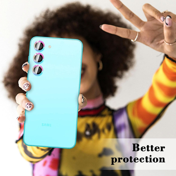 محافظ لنز دوربین والکری مدل Diamond Ring مناسب برای گوشی موبایل سامسونگ Galaxy A54