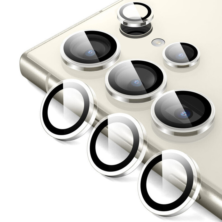 محافظ لنز دوربین زیرو مدل Ring Metal ZR مناسب برای گوشی موبایل سامسونگ Galaxy S25 Ultra