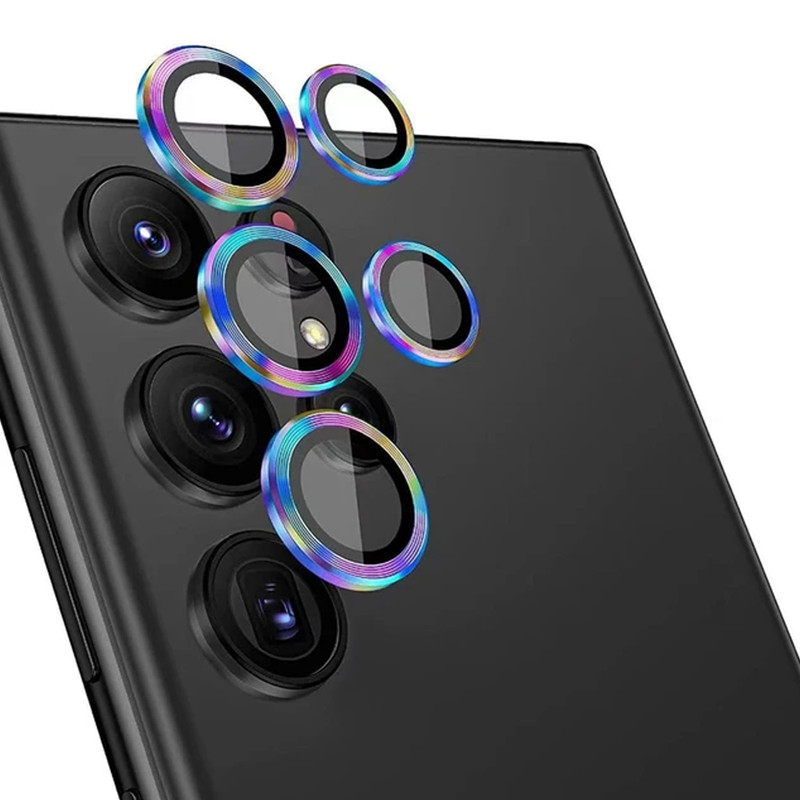 محافظ لنز دوربین زیرو مدل Ring Metal ZR مناسب برای گوشی موبایل سامسونگ Galaxy S25 Ultra
