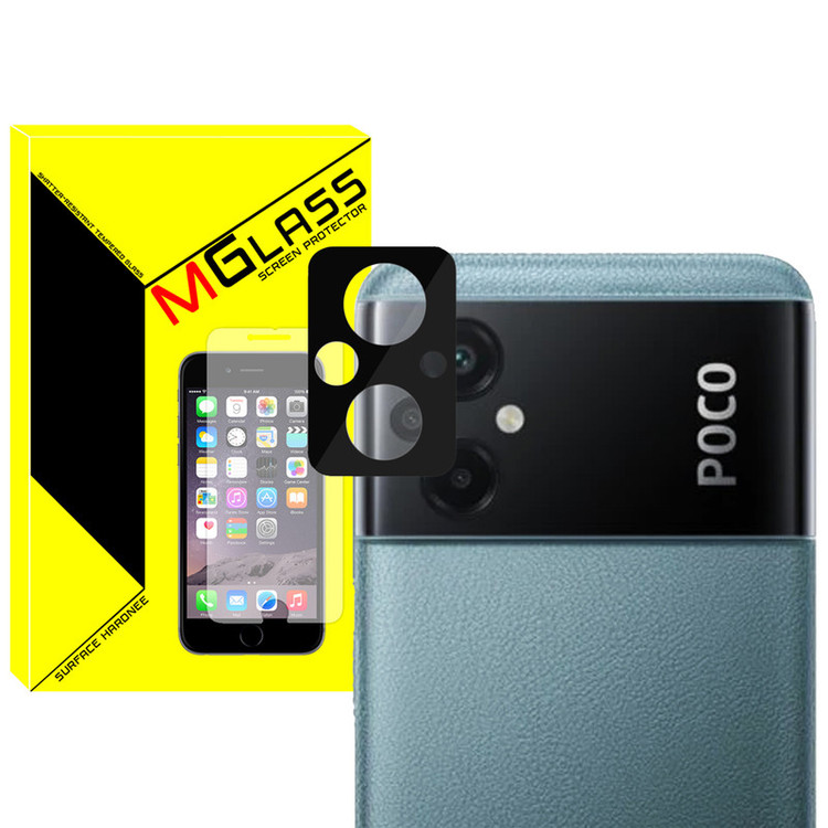 محافظ لنز دوربین امگلس مدل 3D-MG مناسب برای گوشی موبایل شیائومی Poco M5 4G