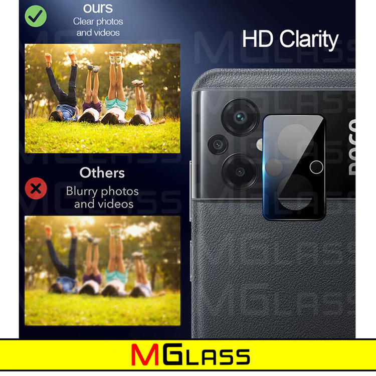 محافظ لنز دوربین امگلس مدل 3D-MG مناسب برای گوشی موبایل شیائومی Poco M5 4G