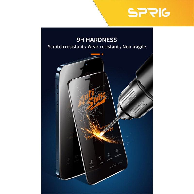محافظ لنز دوربین اسپریگ مدل 3D-ANTIS مناسب برای گوشی موبایل شیائومی Poco X5 Pro 5G / Redmi Note 12 Pro 5G به همراه محافظ صفحه نمایش