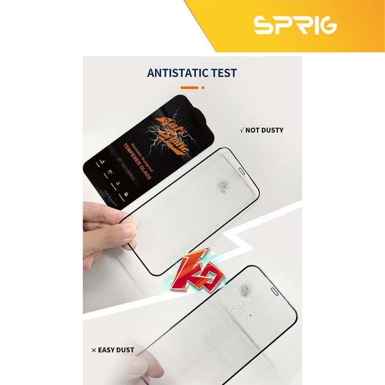 محافظ لنز دوربین اسپریگ مدل 3D-ANTIS مناسب برای گوشی موبایل شیائومی Poco X5 Pro 5G / Redmi Note 12 Pro 5G به همراه محافظ صفحه نمایش