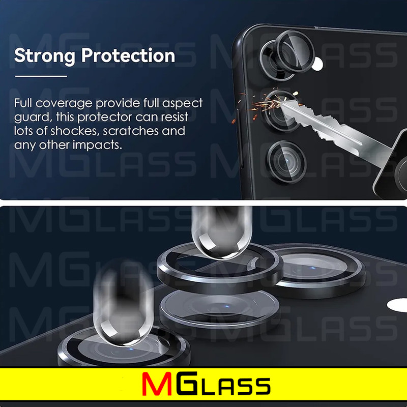 محافظ لنز دوربین رینگی امگلس مدل Ring-Metal-MG مناسب برای گوشی موبایل سامسونگ Galaxy S23 Fe