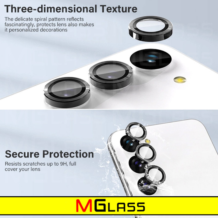 محافظ لنز دوربین رینگی امگلس مدل Ring-Metal-MG مناسب برای گوشی موبایل سامسونگ Galaxy S23 Fe