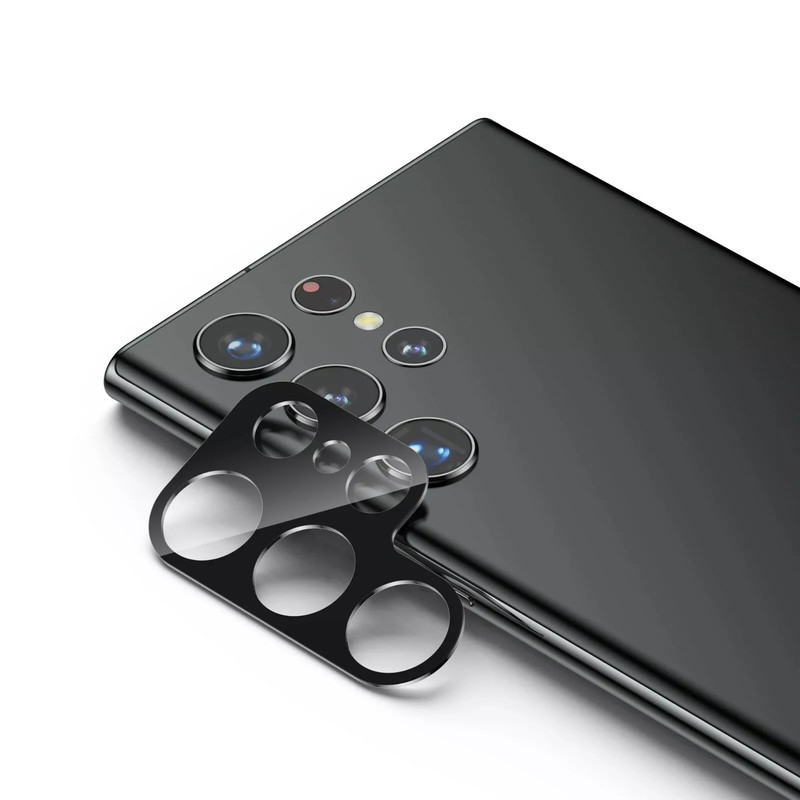 محافظ لنز دوربین بادیگارد مدل Blk مناسب برای گوشی موبایل سامسونگ Galaxy S25 Ultra