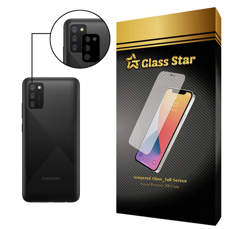 محافظ لنز دوربین گلس استار مدل LFUL مناسب برای گوشی موبایل سامسونگ Galaxy A02s