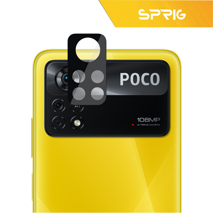 محافظ لنز دوربین اسپریگ مدل 3D-FU مناسب برای گوشی موبایل شیائومی Poco X4 Pro 5G به همراه محافظ صفحه نمایش