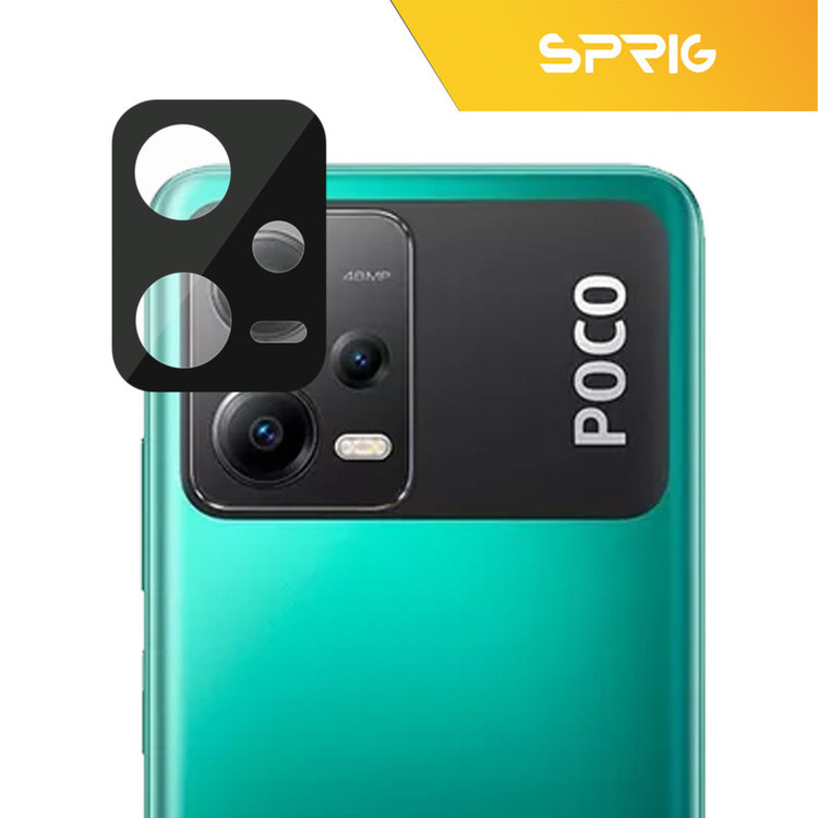 محافظ لنز دوربین اسپریگ مدل 3D-FU مناسب برای گوشی موبایل شیائومی Poco X5 5G / Redmi Note 12 5G به همراه محافظ صفحه نمایش