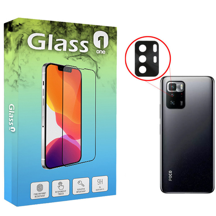 محافظ لنز دوربین گلس وان مدل Flz-01 مناسب برای گوشی موبایل شیائومی Poco X3 GT