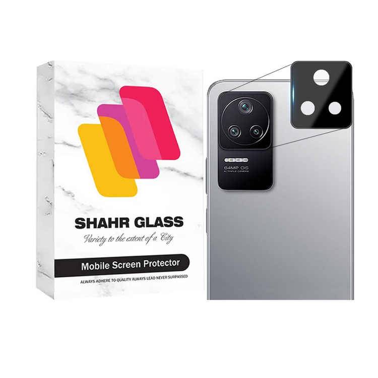محافظ لنز دوربین شهر گلس مدل FULLENSS مناسب برای گوشی موبایل شیائومی Poco F4 / Redmi K50 / Redmi K50 Pro