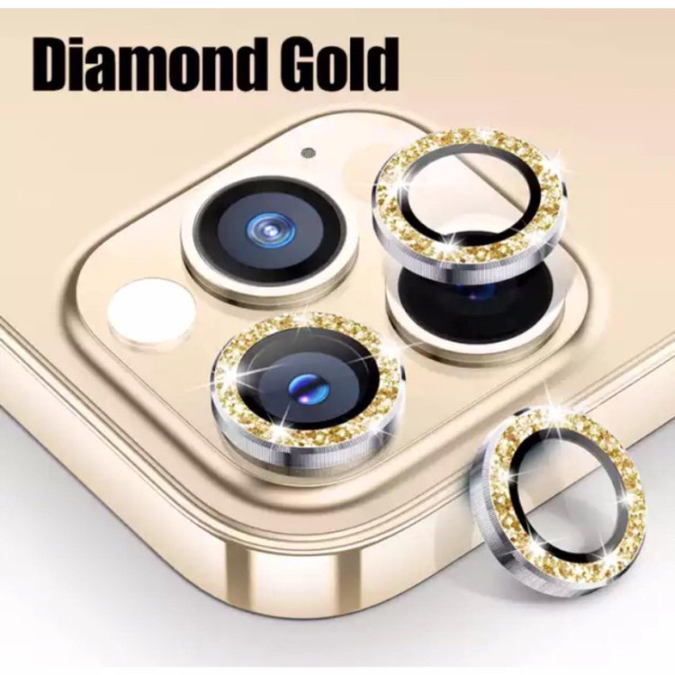 محافظ لنز دوربین مدل رینگی اکلیلی مناسب برای گوشی موبایل اپل IPHONE 14 PROMAX