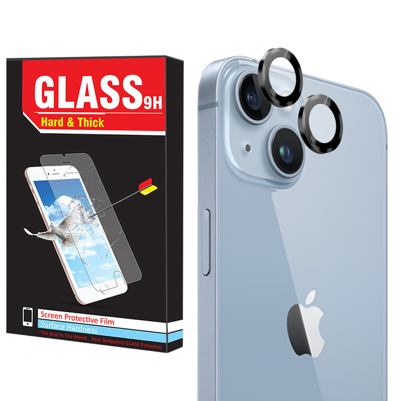 محافظ لنز دوربین هارد اند تیک مدل Ring Metal مناسب برای گوشی موبایل اپل Iphone 11