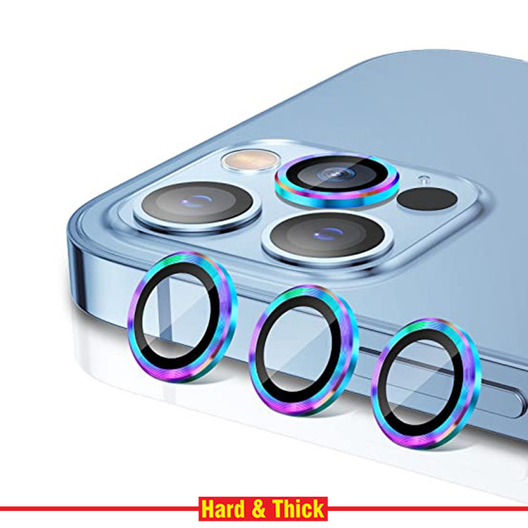 محافظ لنز دوربین هارد اند تیک مدل Ring Metal مناسب برای گوشی موبایل اپل Iphone 11