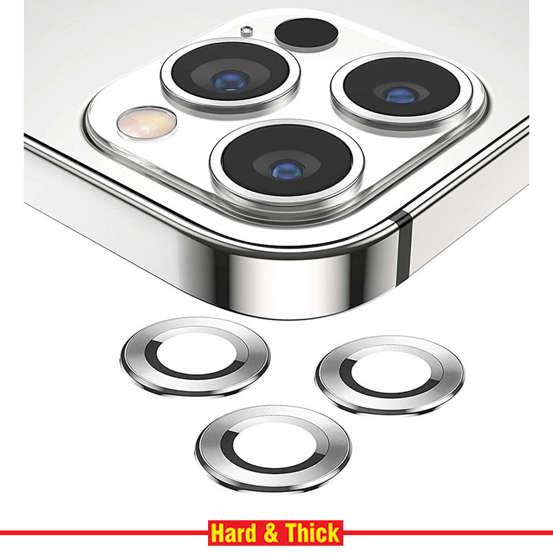 محافظ لنز دوربین هارد اند تیک مدل Ring Metal مناسب برای گوشی موبایل اپل Iphone 11