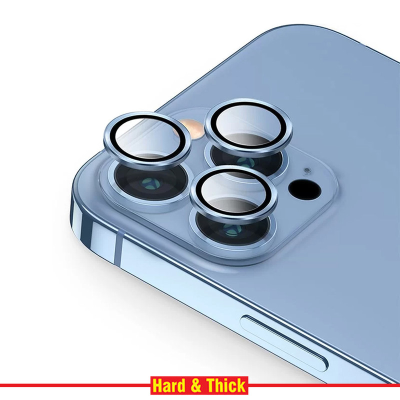 محافظ لنز دوربین هارد اند تیک مدل Ring Metal مناسب برای گوشی موبایل اپل Iphone 11