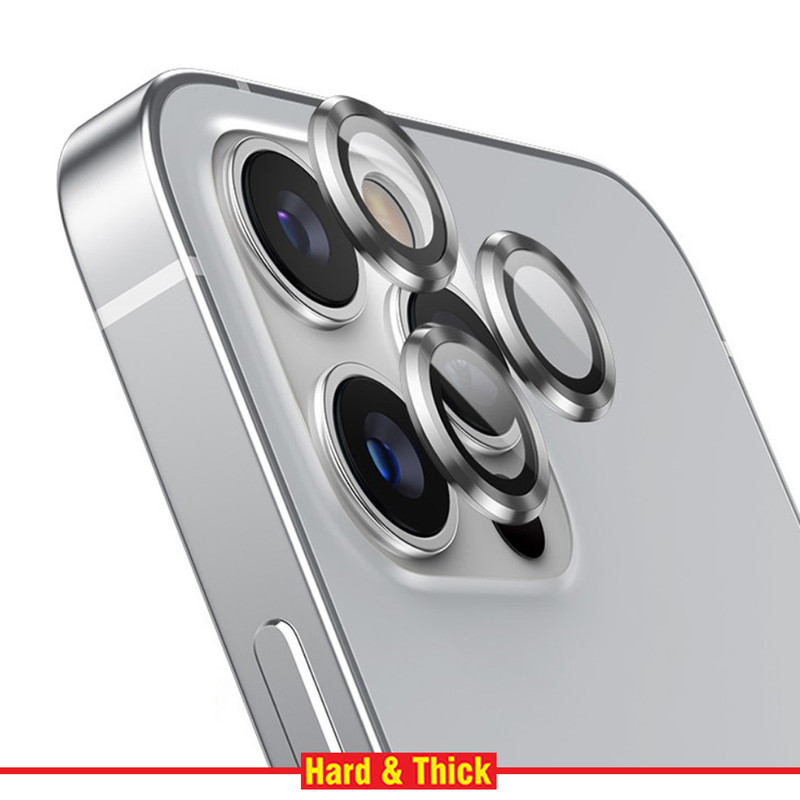 محافظ لنز دوربین هارد اند تیک مدل Ring Metal مناسب برای گوشی موبایل اپل Iphone 11