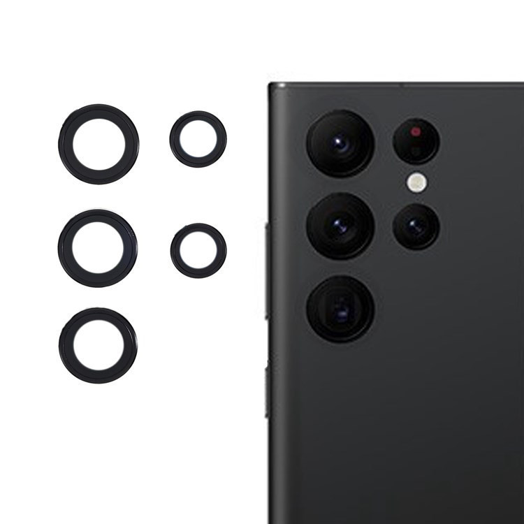 محافظ لنز دوربین بوف مدل HD-ColorLenz مناسب برای گوشی موبایل سامسونگ Galaxy S23 Ultra